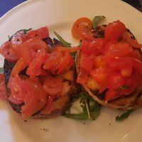 Bruschetta at Pizza e Baba in Naples