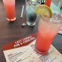 Huckleberry Lemonade at Last Chance Pub & Cider Mill in Billings