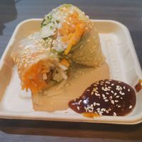 Spring roll at The Kind Bowl - Northpoint City in North Singapore