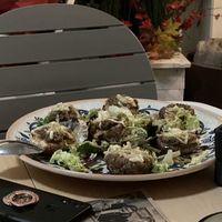 Champiñones rellenos  at Shangri-La in Merida