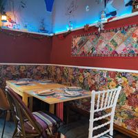 Ambiente y decoración del restaurante: Sala La Musa at Shangri-La in Merida