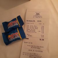 Vegane Schoki zur Rechnung at Rama in Neufahrn Bei Freising