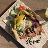 Small vegan Brettljausn  at Weingut Wailand in Vienna