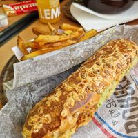 Avocado sandwich wrap at V&V House in Marseille