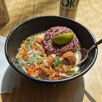 That one vegan option with falafel. at SEN Street Kitchen in Jonkoping