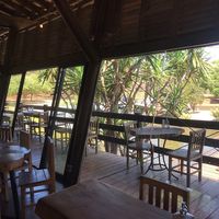 Inside view at Caliandra Café in Brasilia
