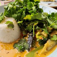 Rotes Curry mit Gemüse at Strandpieper in Norderney