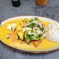 Mango Curry! Very good at Hubertha in Berlin