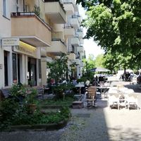 Outside at Hubertha in Berlin