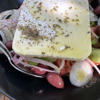 Greek salad  at Treis Laloun -Τρεις Λαλούν in Athens