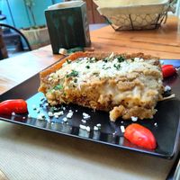 Pastitsio at Treis Laloun -Τρεις Λαλούν in Athens