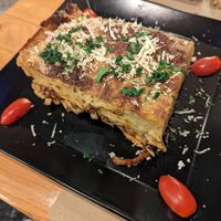 Moussaka at Treis Laloun -Τρεις Λαλούν in Athens