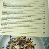 Menu  at Treis Laloun -Τρεις Λαλούν in Athens