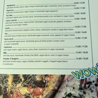 Menu  at Treis Laloun -Τρεις Λαλούν in Athens