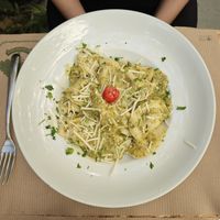 Pasta ravioli at Treis Laloun -Τρεις Λαλούν in Athens