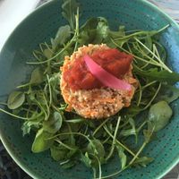 Quinoa salad  at La Ola in Sete
