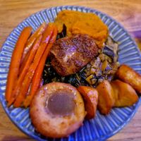 Southern fried roast chick'n at LD's Kitchen in Bristol