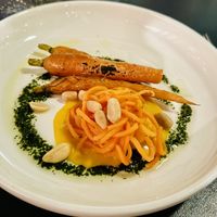 Delicious vegan dish featuring carrots!   at Le Jardin in Utrecht