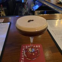 dairy free espresso martini  at Tavern In The Square in Boston