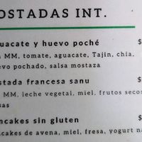 Menu page 3 of 6, February 2023 at Sanu in Ibarra