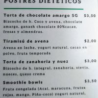 Menu page 5 of 6, February 2023 at Sanu in Ibarra