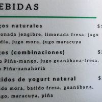 Menu page 6 of 6, February 2023 at Sanu in Ibarra