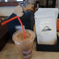 Bendy straw bliss...oat milk pumpkin spice latte 🎃 at Elixr Coffee Roasters in Philadelphia