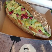 Hummus Avocado at AMS - Amsterdam Bread Company in Schiphol