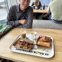   at AMS - Amsterdam Bread Company in Schiphol