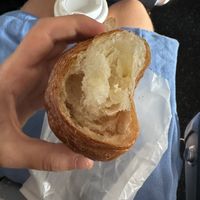 Vegan croissant texture  at AMS - Amsterdam Bread Company in Schiphol