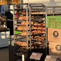 Vegan pastriess  at AMS - Amsterdam Bread Company in Schiphol