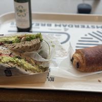   at AMS - Amsterdam Bread Company in Schiphol