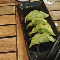Gyozas de verduras at Yokocho Ramen in Alicante