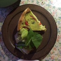 quiche at Le Coccole in Osaka