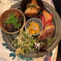 Platter at Le Coccole in Osaka