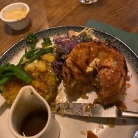 Smoked tofu & mushroom pie at Lass O'Richmond Hill in Richmond