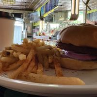 Veggie Burger  at Lager House in Detroit