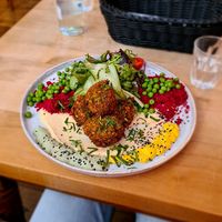 Falafel at Zweibar in Essen