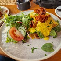 Tofu Benedict at Zweibar in Essen