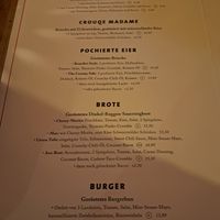 Menu 1 at Zweibar in Essen