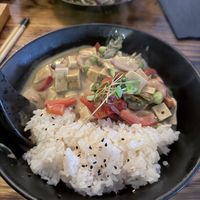 Java Tofu Curry  at Sushea in Newquay