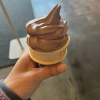 Went back for a chocolate cone. This is a small in a kids cone     at Gott's Roadside - 1 Ferry Building in San Francisco