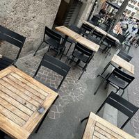 outside  at Swing Kitchen in Innsbruck