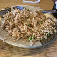 Fried veg rice (no egg)  at Chinatown in West Yellowstone