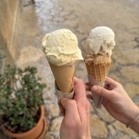 Ice cream   at Can Noble Gelats Artesans in Mallorca