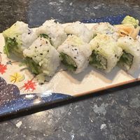 Veggie roll  at Momiji in Newport
