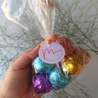 Vegan truffles/bonbons at MICA Doces Veganos in Porto Alegre