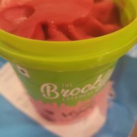 Rasberry sorbet at The Brooklyn Creamery in Thane