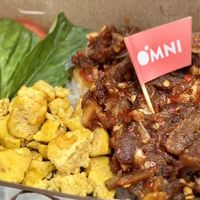 omni rice box  at Mad Grass Collaborative Space and Cloud Kitchen in Jakarta