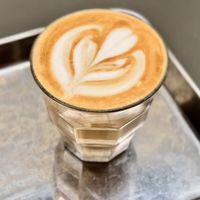 premium soy latte  at Mad Grass Collaborative Space and Cloud Kitchen in Jakarta